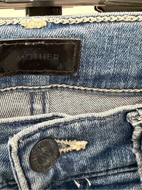 MOTHER Light Blue Denim Jeans